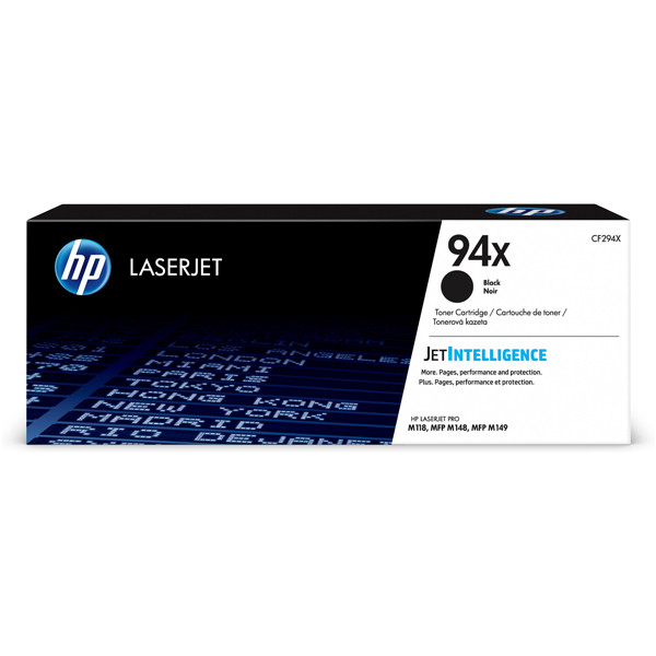 HP 94X (CF294X) toner czarny, zwiększona pojemność, oryginalny CF294X 054290 - 1