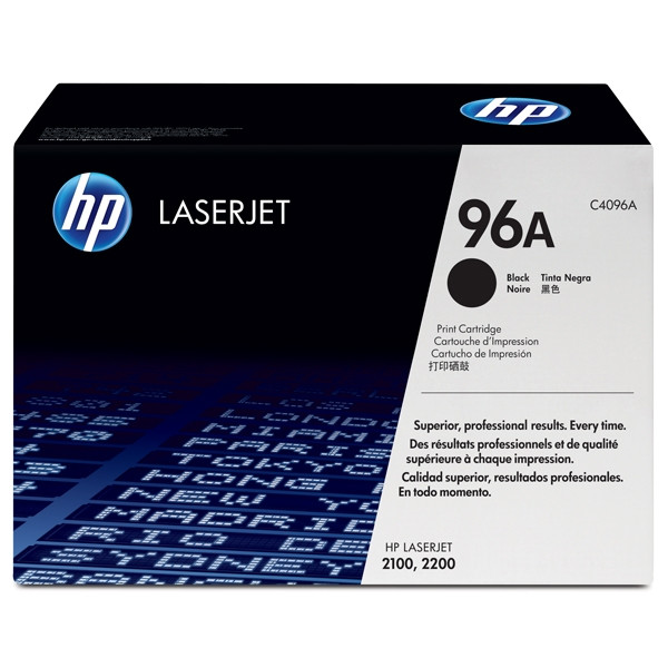 HP 96A (C4096A) toner czarny, oryginalny C4096A 032112 - 1