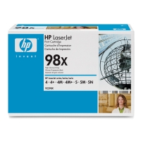 HP 98X (92298X) toner czarny, zwiększona pojemność, oryginalny 92298X 032032