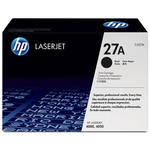 HP C4127A (27A/EP-52) toner czarny, oryginalny C4127A 032127 - 1