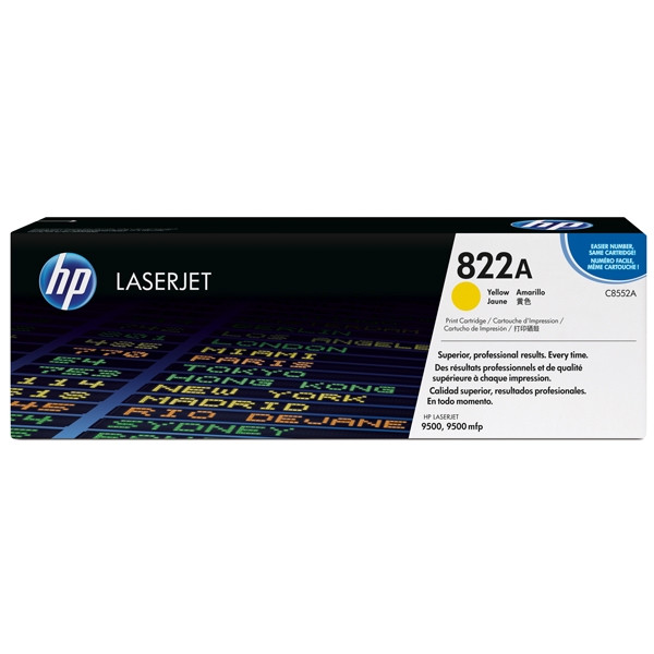 HP C8552A toner żółty, oryginalny C8552A 039400 - 1