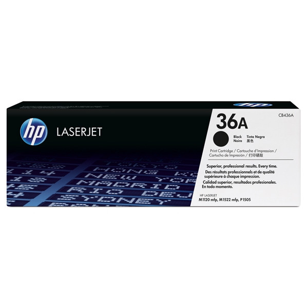 HP CB436A (36A) toner czarny, oryginalny CB436A 039782 - 1