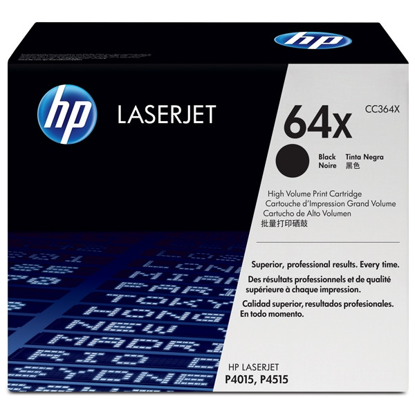 HP CC364X (64X) toner czarny, zwiększona pojemność, oryginalny CC364X 039814 - 1