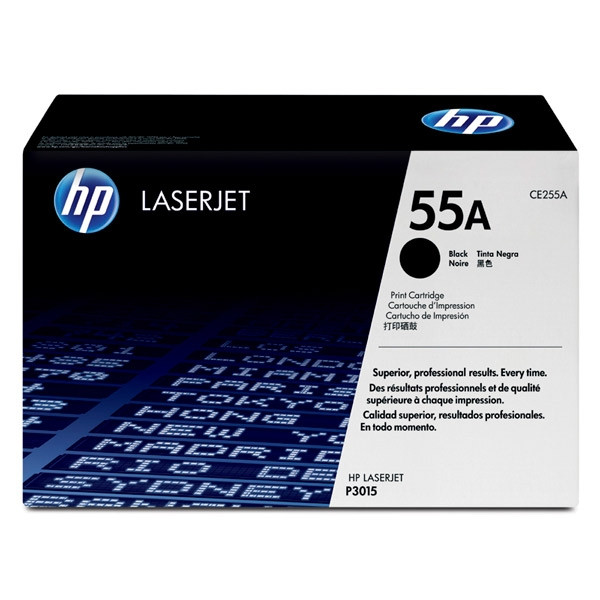 HP CE255A (55A) toner czarny, oryginalny CE255A 039886 - 1