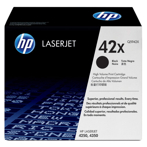 HP Q5942X (42X) toner czarny, zwiększona pojemność, oryginalny Q5942X 039520 - 1