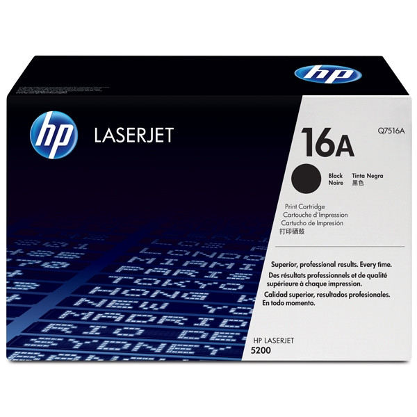 HP Q7516A (16A) toner czarny, oryginalny HP Q7516A 039660 - 1