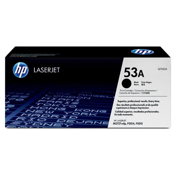 HP Q7553A (53A) toner czarny, oryginalny Q7553A 039730 - 1