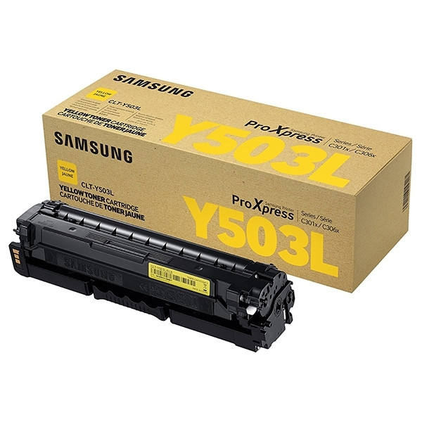 HP SU491A (CLT-Y503L) toner żółty, oryginalny SU491A 092890 - 1