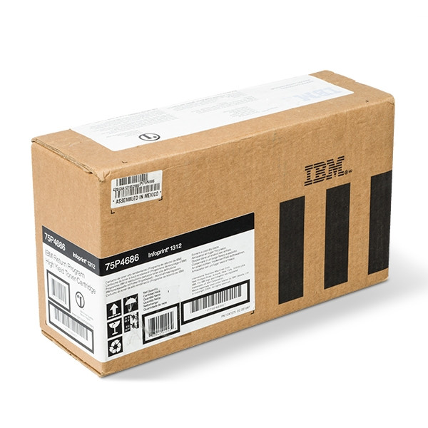 IBM-75P4686 toner czarny, zwiększona pojemność, oryginalny 75P4686 032265 - 1