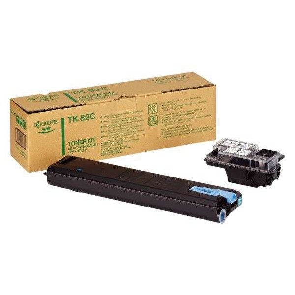 Kyocera Mita TK-82C toner niebieski, oryginalny 370095KL 079210 - 1