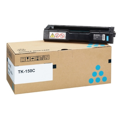 Kyocera TK-150C toner niebieski, oryginalny 1T05JKCNL0 079250 - 1