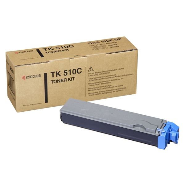 Kyocera TK-510C toner niebieski, oryginalny 1T02F3CEU0 032762 - 1