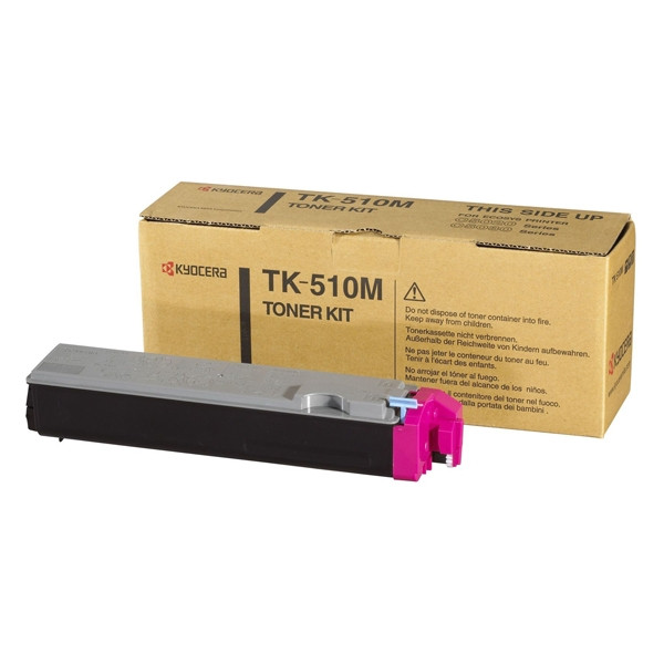 Kyocera TK-510M toner czerwony, oryginalny 1T02F3BEU0 032763 - 1