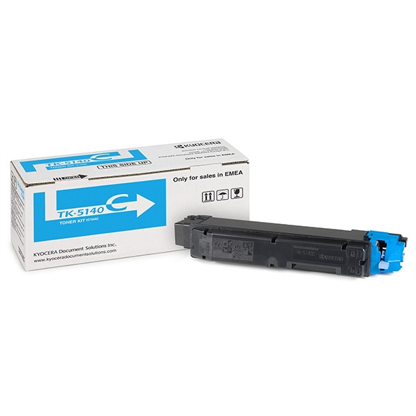 Kyocera TK-5140C toner niebieski, oryginalny 1T02NRCNL0 094228 - 1