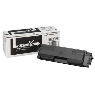 Kyocera TK-580K toner czarny, oryginalny 1T02KT0NL0 079328 - 1