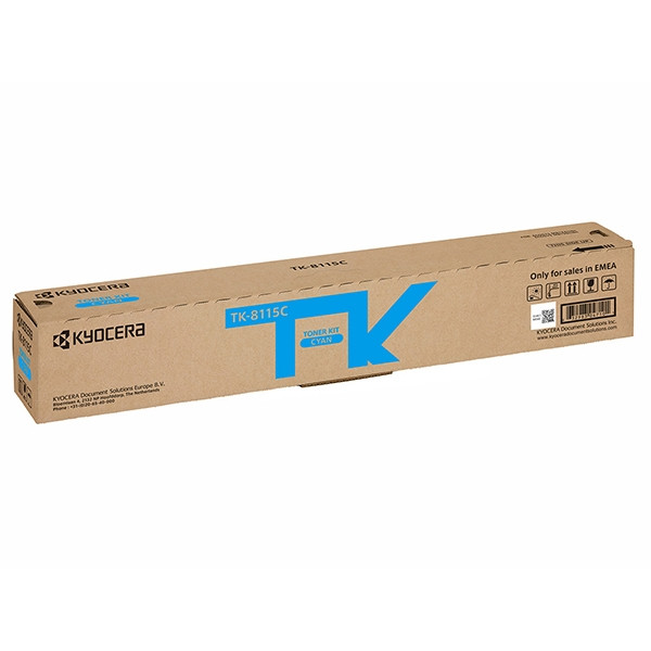 Kyocera TK-8115C toner niebieski, oryginalny 1T02P3CNL0 094456 - 1