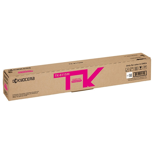 Kyocera TK-8115M toner czerwony, oryginalny 1T02P3BNL0 094458 - 1