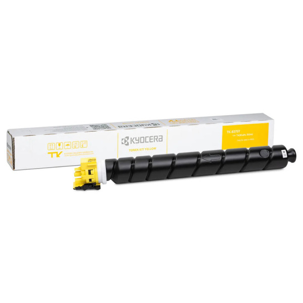 Kyocera TK-8375Y toner żółty, oryginalny 1T02XDANL0 094900 - 1