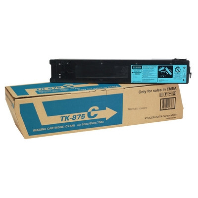 Kyocera TK-875C toner niebieski, oryginalny 1T05JNCNL0 079286 - 1