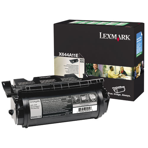 Lexmark 0X644A11E toner czarny, oryginalny X644A11E 034750 - 1