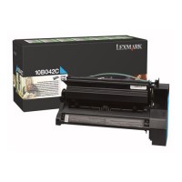 Lexmark 10B042C toner niebieski, zwiększona pojemność, oryginalny Lexmark 10B042C 034290