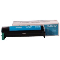 Lexmark 12A1452 toner niebieski, oryginalny 12A1452 034180