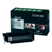 Lexmark 12A4715 toner czarny, zwiększona pojemność, oryginalny Lexmark 12A4715 034395