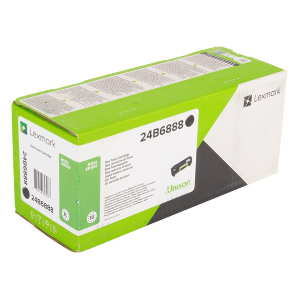 Lexmark 24B6888 toner czarny (oryginalny) 24B6888 037862 - 1