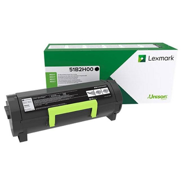 Lexmark 51B2X00 toner czarny, zwiększona pojemność, oryginalny 51B2X00 037732 - 1