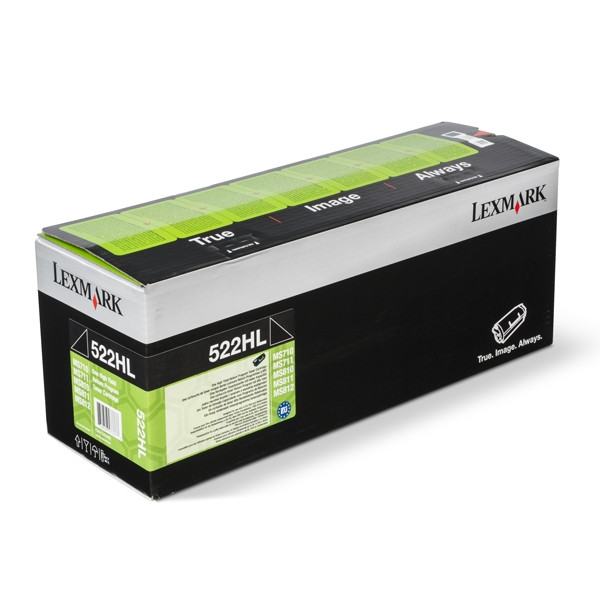 Lexmark 522HL (52D2H0L) toner czarny, oryginalny 52D2H0L 037520 - 1