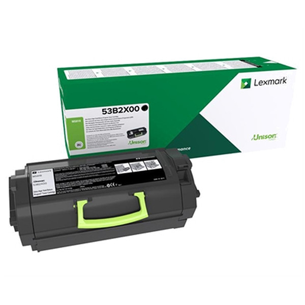 Lexmark 53B2X00 toner czarny, zwiększona pojemność, oryginalny 53B2X00 037738 - 1