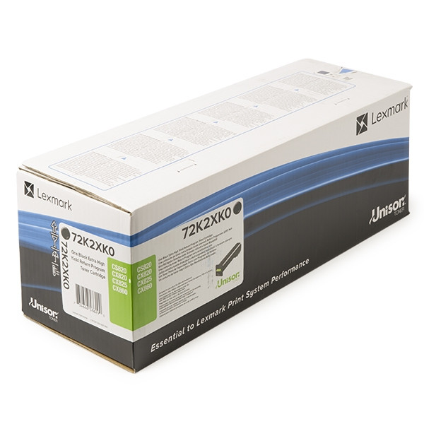 Lexmark 72K2XK0 toner czarny, ekstra zwiększona pojemność, oryginalny 72K2XK0 037638 - 1