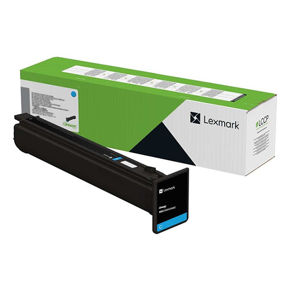 Lexmark 77L20C0 toner niebieski, oryginalny 77L20C0 038252 - 1