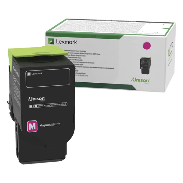 Lexmark 78C2XM0 toner czerwony, zwiększona pojemność, oryginalny 78C2XM0 037888 - 1