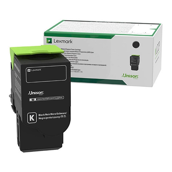 Lexmark C242XK0 toner czarny, extra zwiększona pojemność, oryginalny C242XK0 037956 - 1