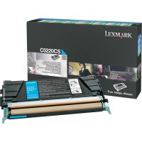 Lexmark C5220CS toner niebieski, oryginalny Lexmark C5220CS 034665