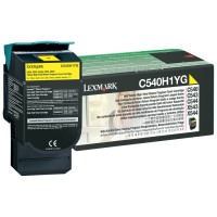 Lexmark C540H1YG toner żółty zwiększona pojemność, oryginalny C540H1YG 037022