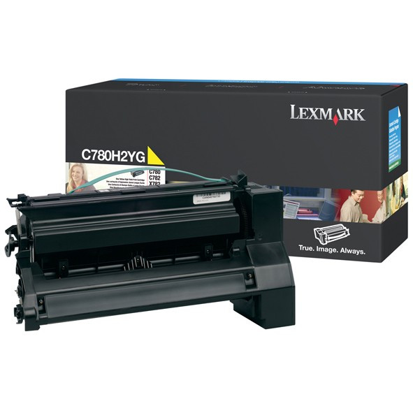 Lexmark C780H1YG toner żółty, zwiększona pojemność, oryginalny C780H1YG 033928 - 1