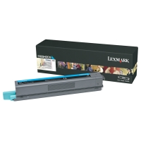 Lexmark C925H2CG toner niebieski, oryginalny C925H2CG 037122