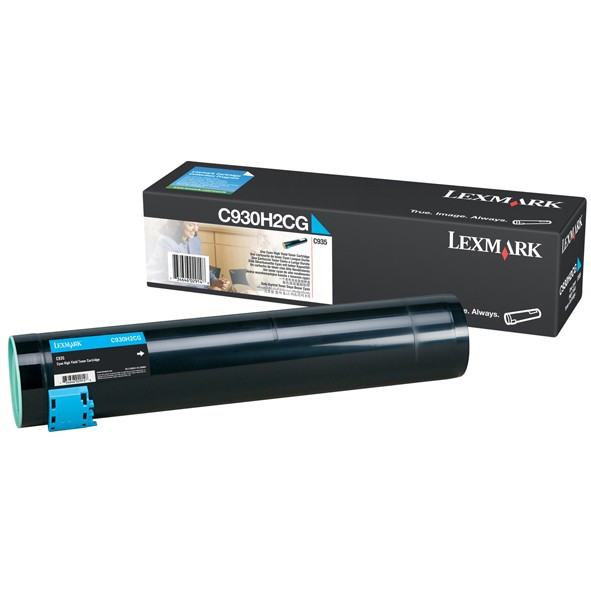 Lexmark C930H2CG toner niebieski, oryginalny C930H2CG 033942 - 1