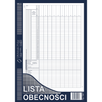 Lista obecności 506-1 506-1 246916