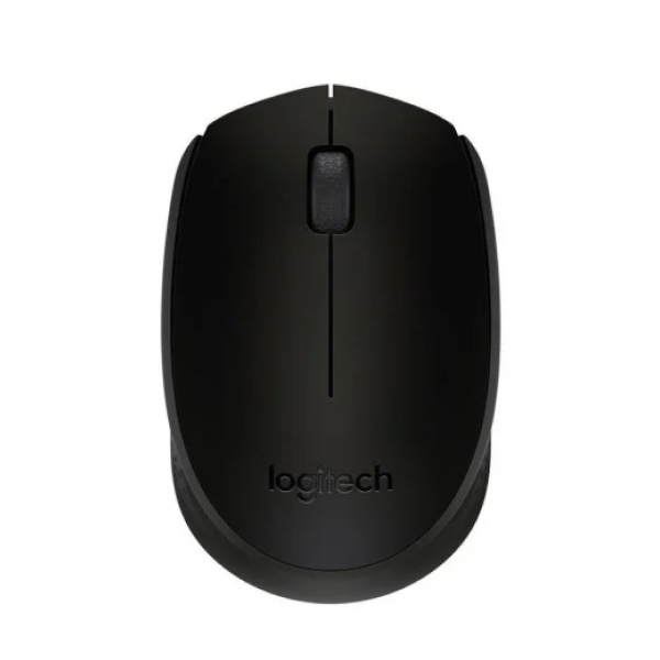 Logitech Myszka bezprzewodowa Logitech B170, czarna 910-004798 828101 - 1