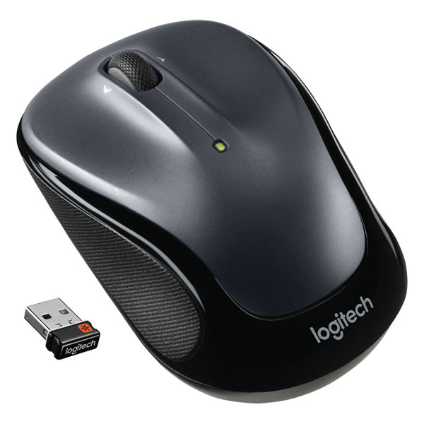 Logitech Myszka bezprzewodowa Logitech M325, czarna 910-002142 828074 - 1