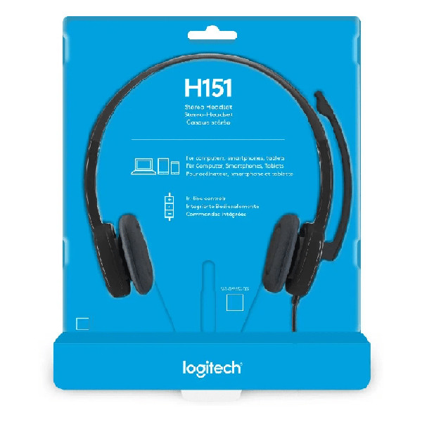 Logitech Słuchawki Logitech H151 981-000589 404010 - 6