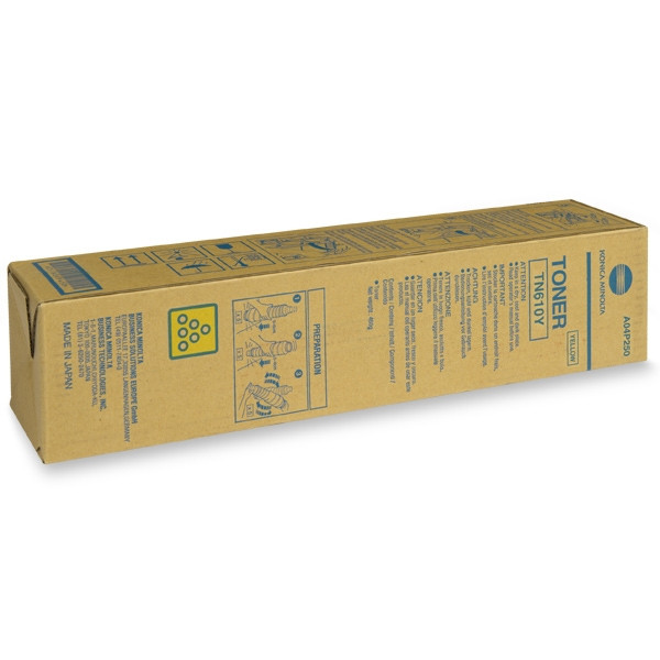 Minolta Konica Minolta TN-610Y (A04P250) toner żółty, oryginalny A04P250 072294 - 1