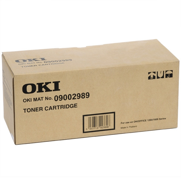 OKI 09002989 toner czarny, oryginalny 09002989 035536 - 1