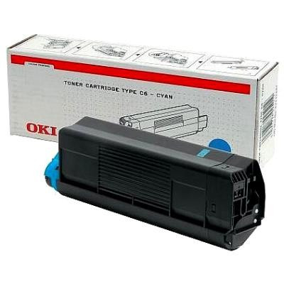 OKI 42127407 toner niebieski, oryginalny 42127407 035690 - 1