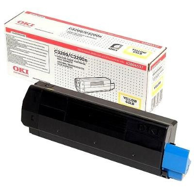 OKI 42804537 toner żółty, zwiększona pojemność, oryginalny 42804537 035734 - 1