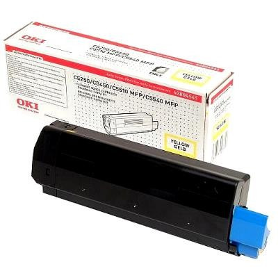 OKI 42804545 toner żółty, oryginalny 42804545 035750 - 1