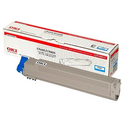 OKI 42918915 toner niebieski, oryginalny 42918915 035784 - 1